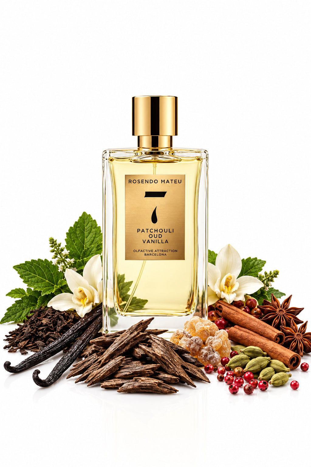 Rosendo Mateu Nº 7 Patchouli, Oud, Vanilla Eau de Parfum