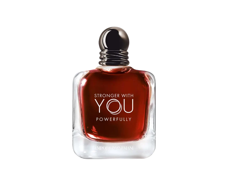 Emporio Armani Stronger With You Powerfully perfume bottle

