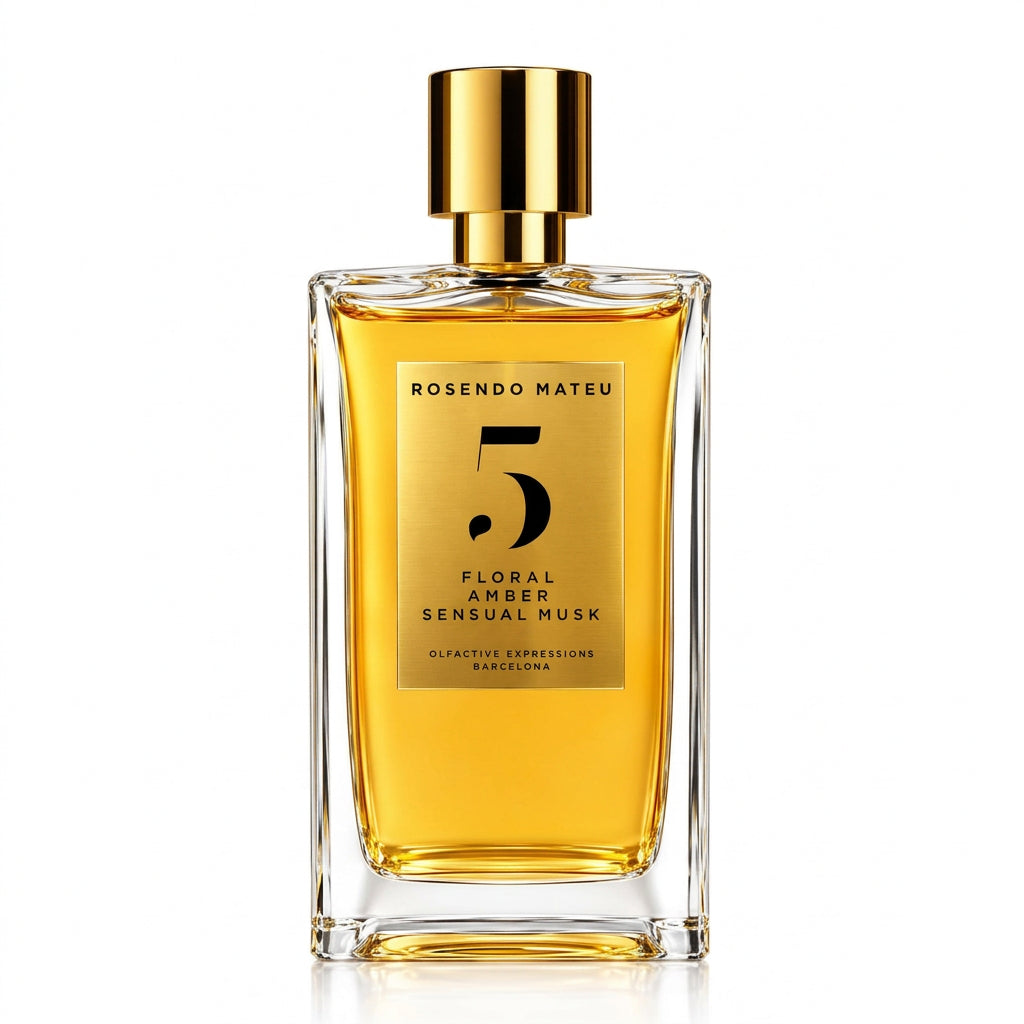 Rosendo Mateu Nº 5 Floral, Amber, Sensual Musk Eau de Parfum (Tester )